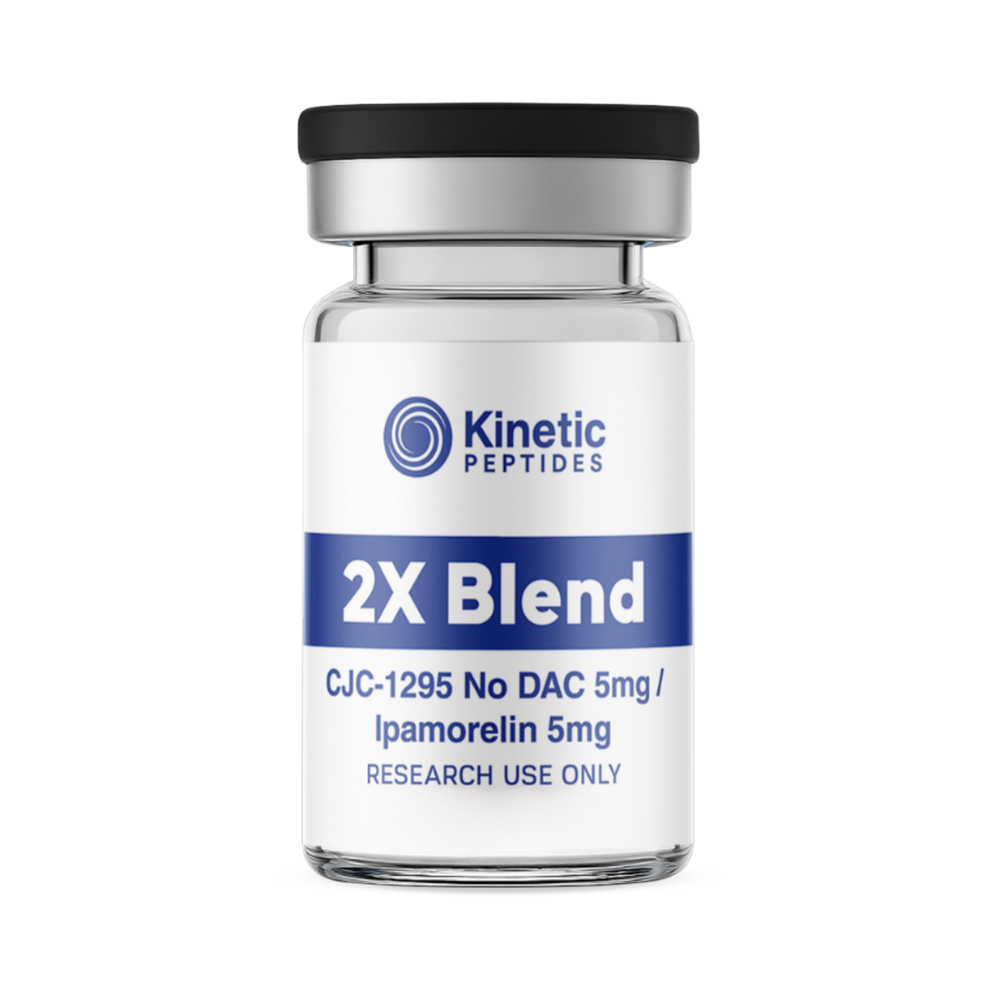 2X Blend CJC-1295 Without DAC (5mg) / Ipamorelin (5mg)