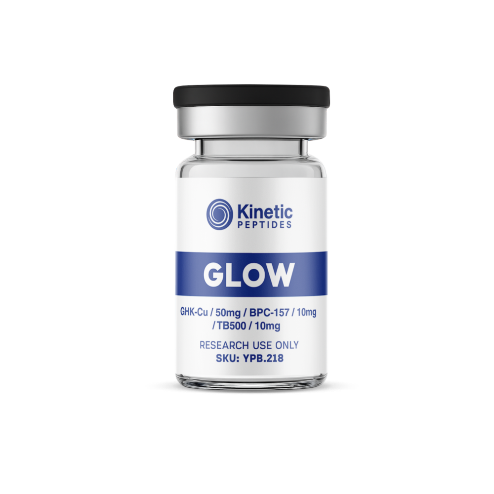 GLOW GHK-Cu (50mg) / BPC-157 (10mg) / TB500 (10mg)