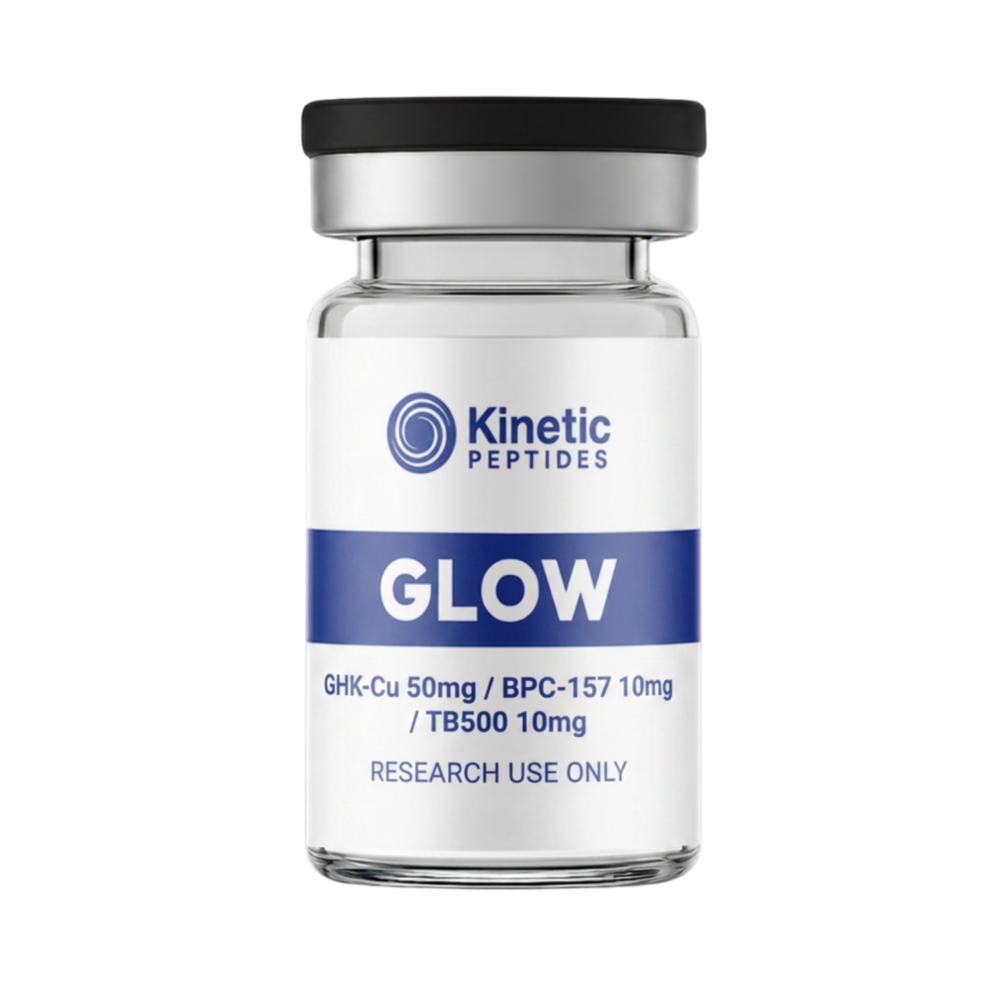 GLOW GHK-Cu (50mg) / BPC-157 (10mg) / TB500 (10mg)